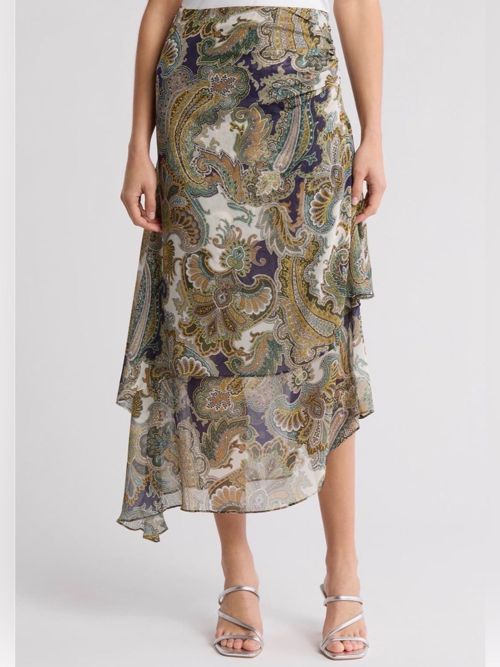 Veronica Beard 100% Silk Skirt SIZE 2 NWT